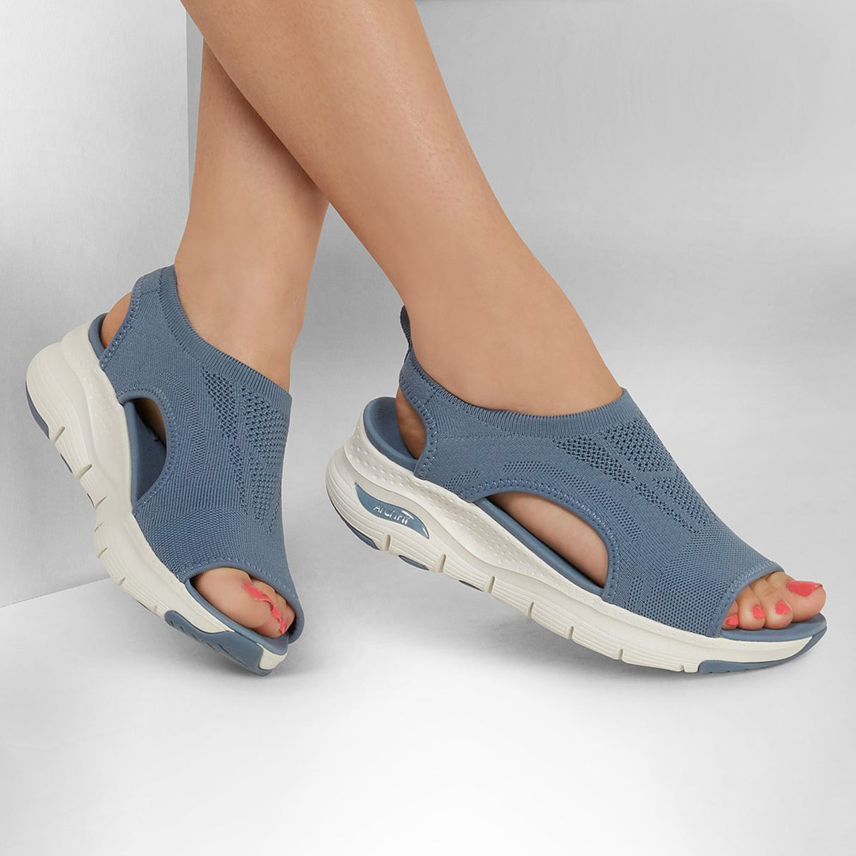 Skechers Women Blue-multi Arch Fit