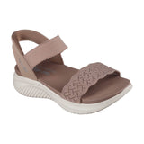 Skechers Women Moka-brown Ultra Flex 3.0 Sandal - Feeli