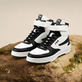 Fila Men Azaro White & Black Basketball Shoes