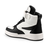 Fila Men Azaro White & Black Basketball Shoes