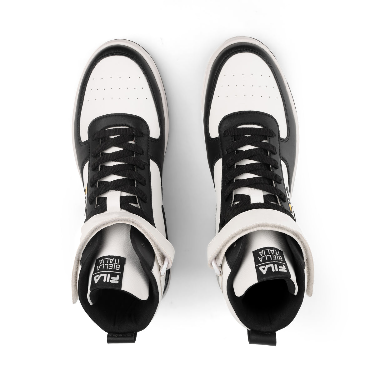 Fila Men Azaro White & Black Basketball Shoes