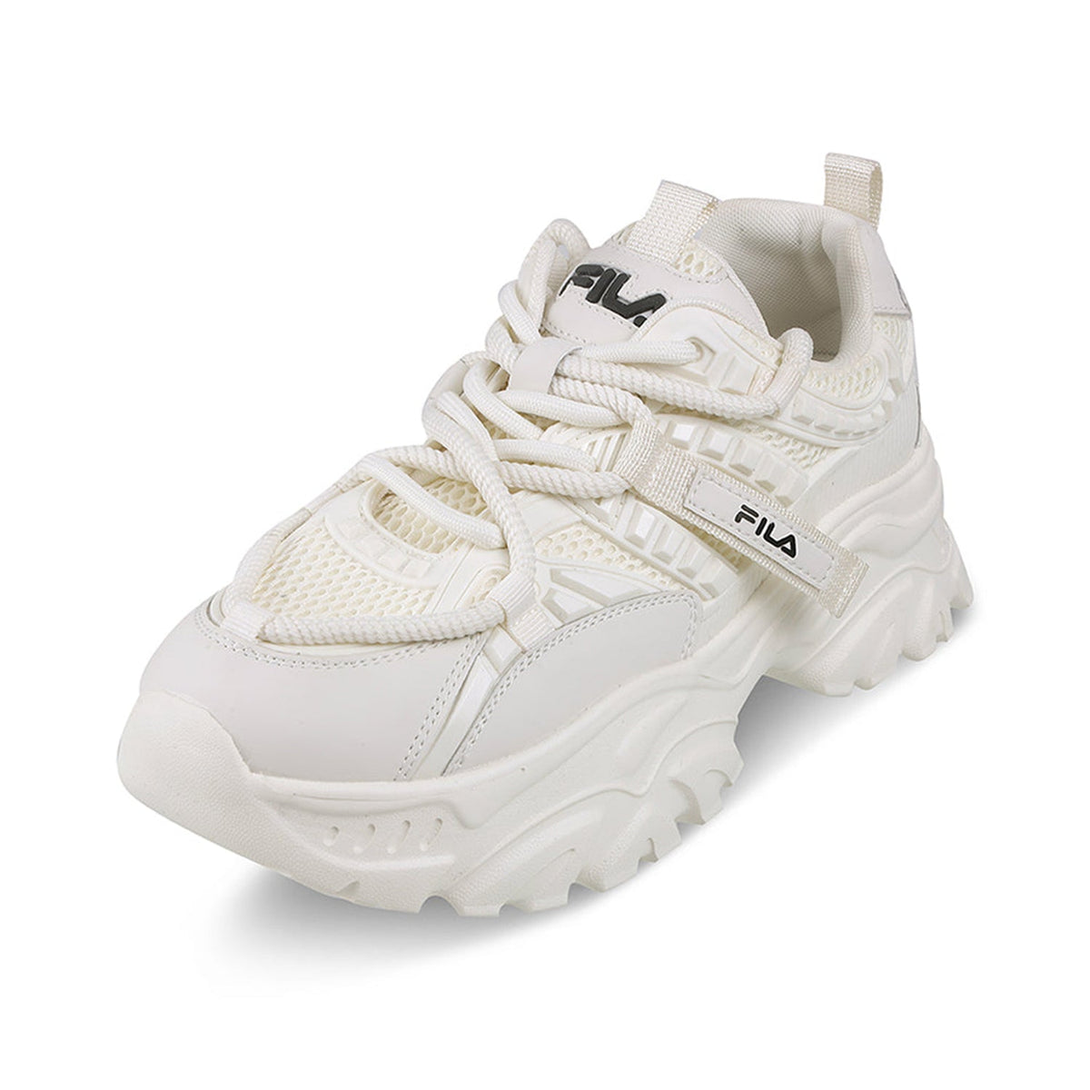 Fila Womens Envi Victori Beige Sneakers