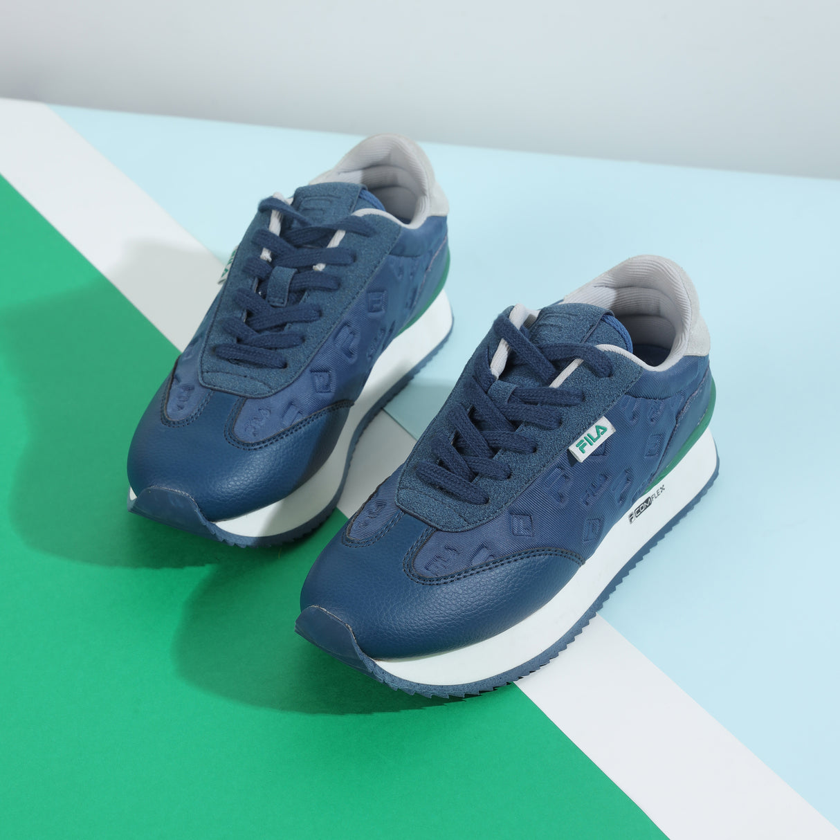 Fila Women Navy Blue Retro-Jo Debo Shoes