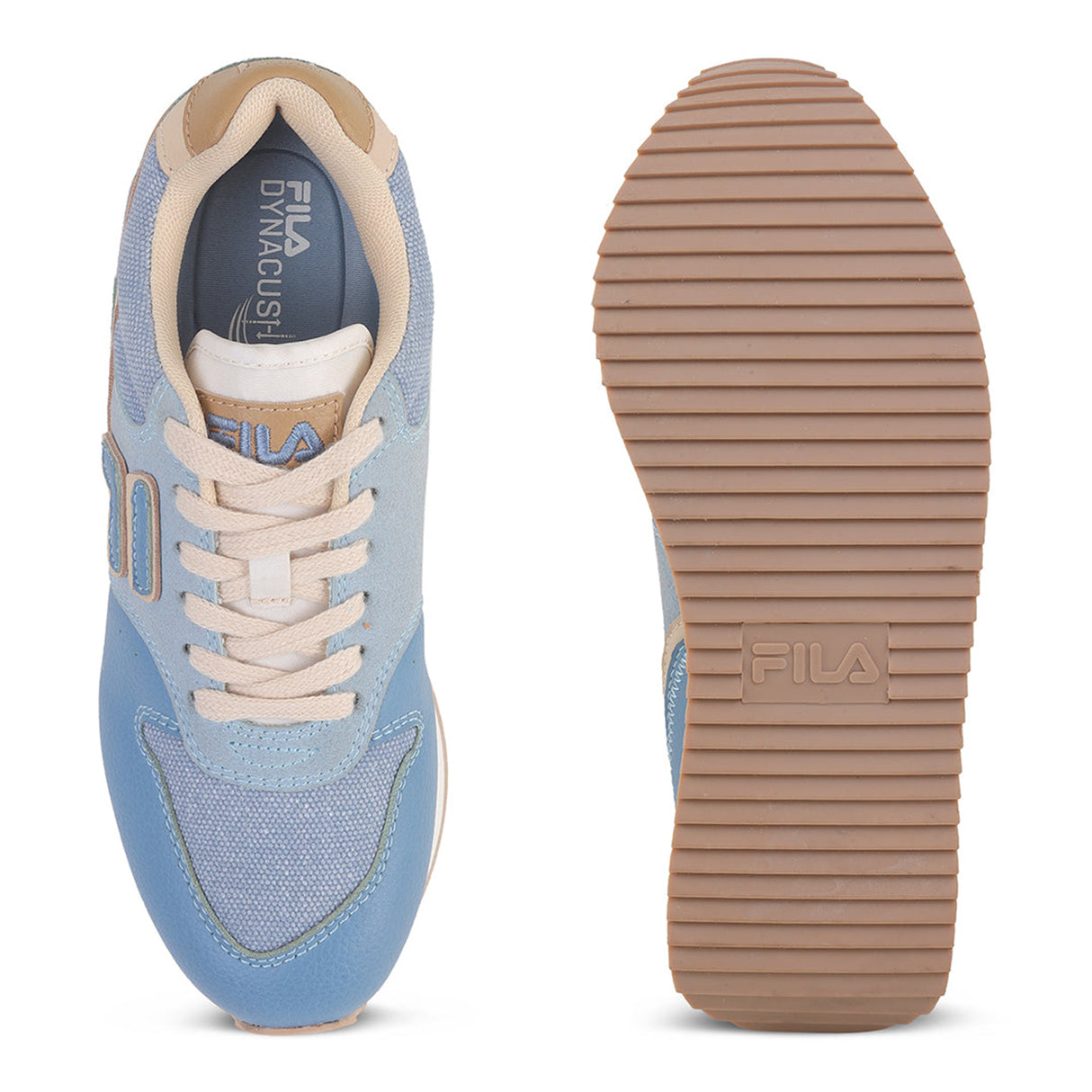 Fila Women Denim Blue Retro-Jo Textile Shoes