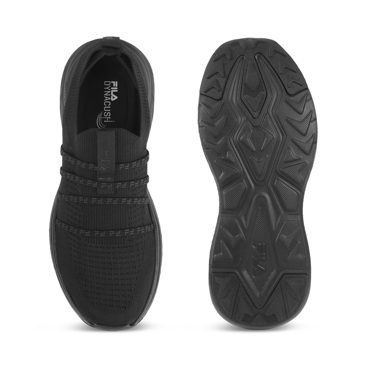 Fila Men Black Ease Quad Shoes