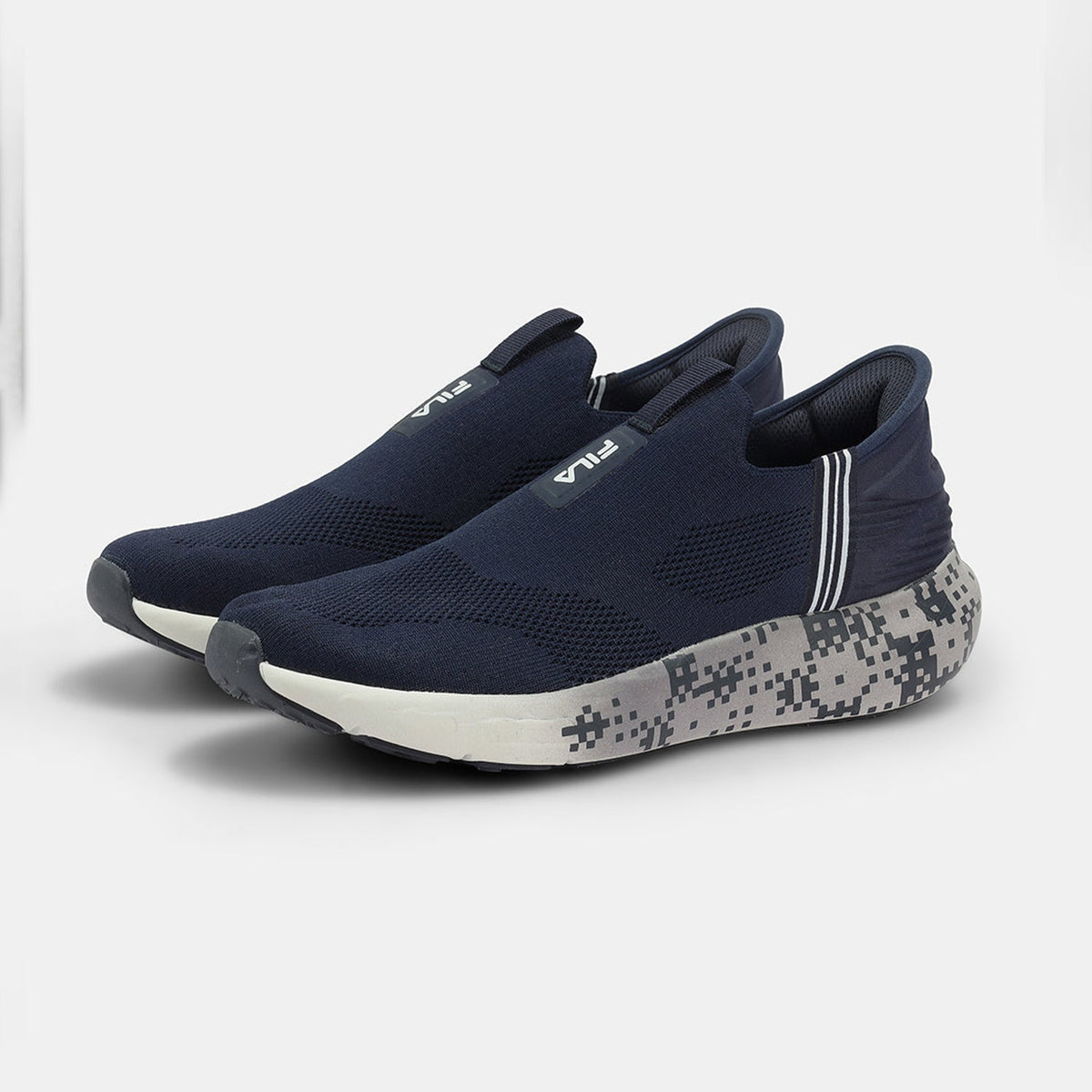 Fila Men Navy Addor Shoes