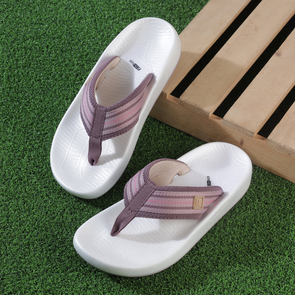 Fila Women Purple Ario Mel Thong