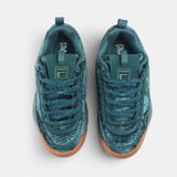 Fila Women Teal Disruptor 2 Velvet Shoes