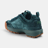 Fila Women Teal Disruptor 2 Velvet Shoes