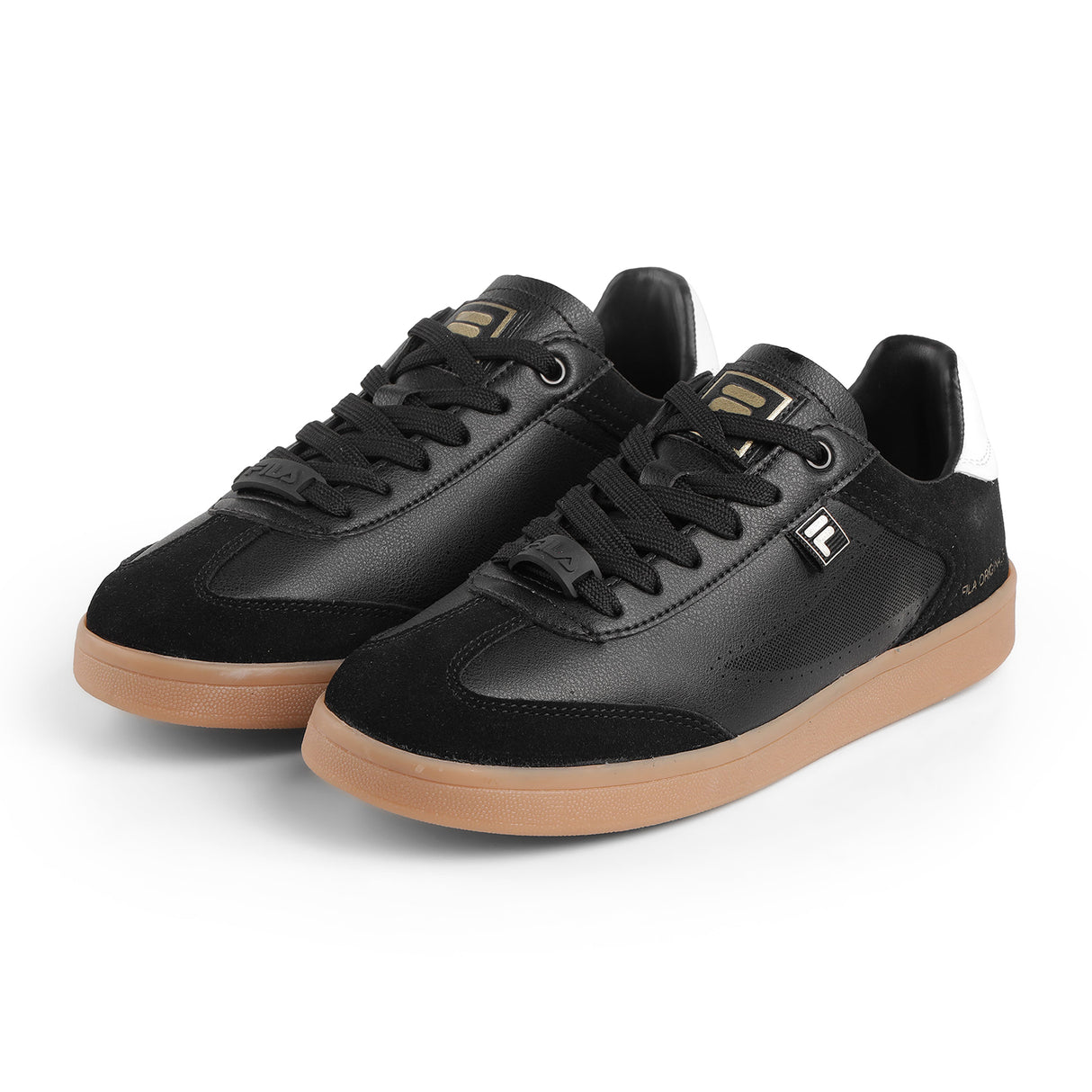Fila Men Black Asher Suede Shoes