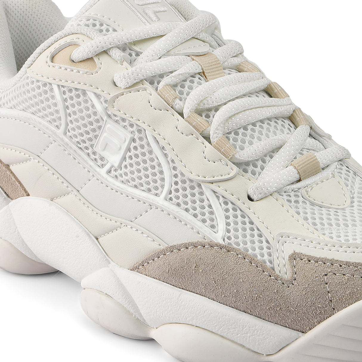 Fila Women Beige Wavy Spaghetti Shoes