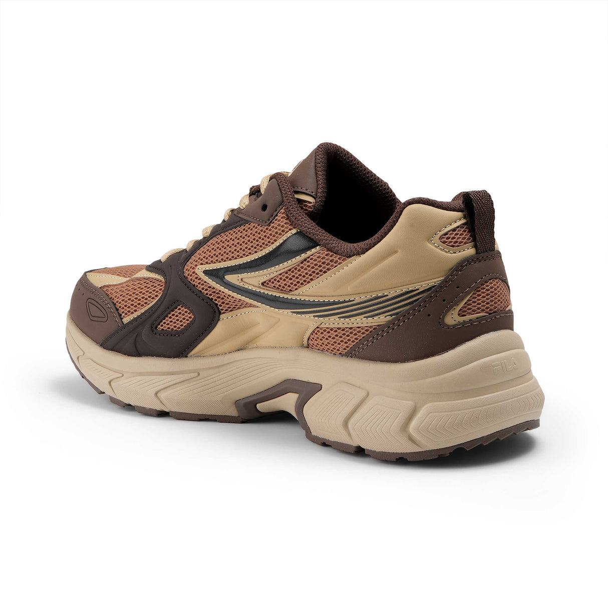Fila Men Brown Retro Running 3 Shoes