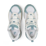 Fila Unisex White Wavy Block Shoes