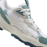 Fila Unisex White Wavy Block Shoes