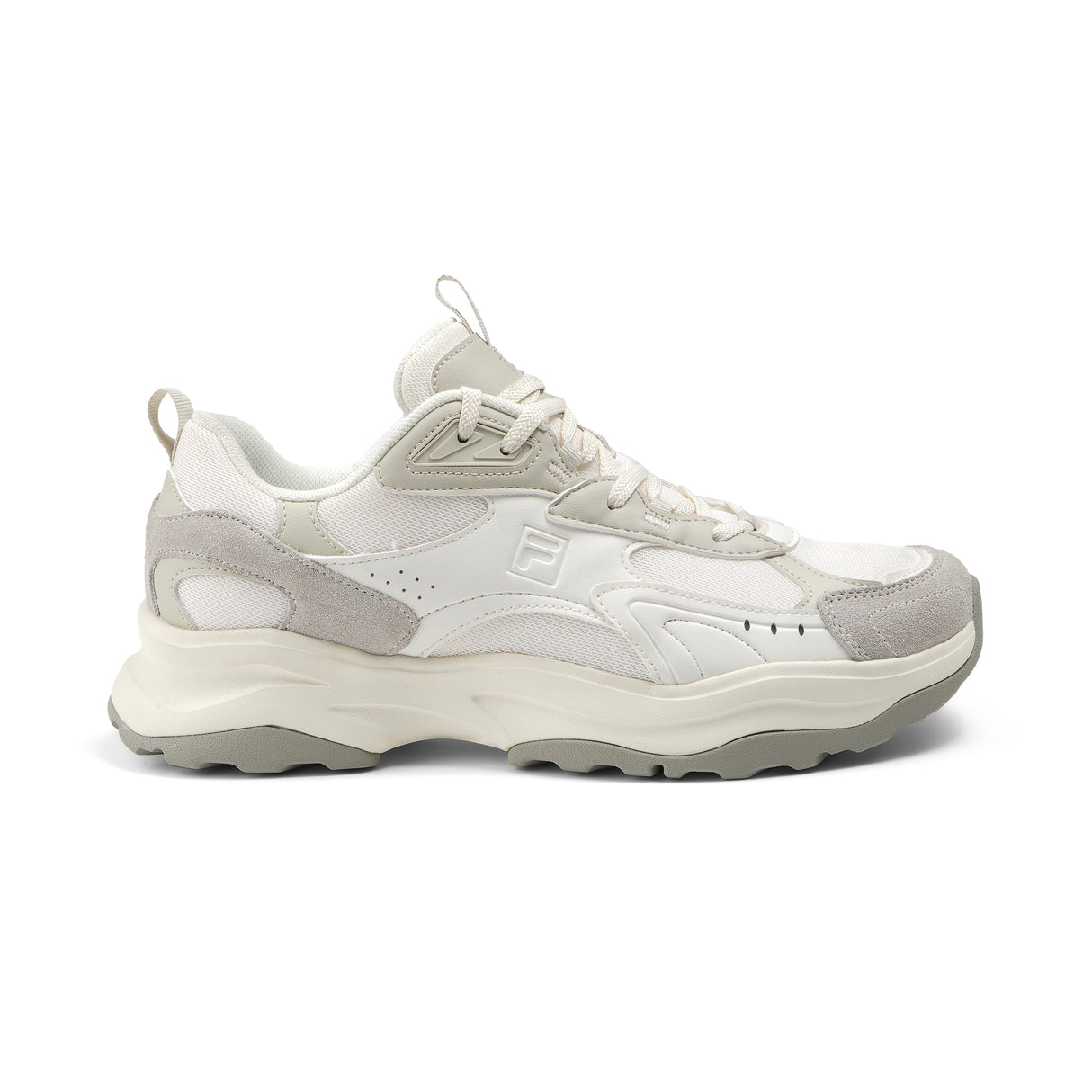 Fila Unisex Beige Wavy Block Shoes