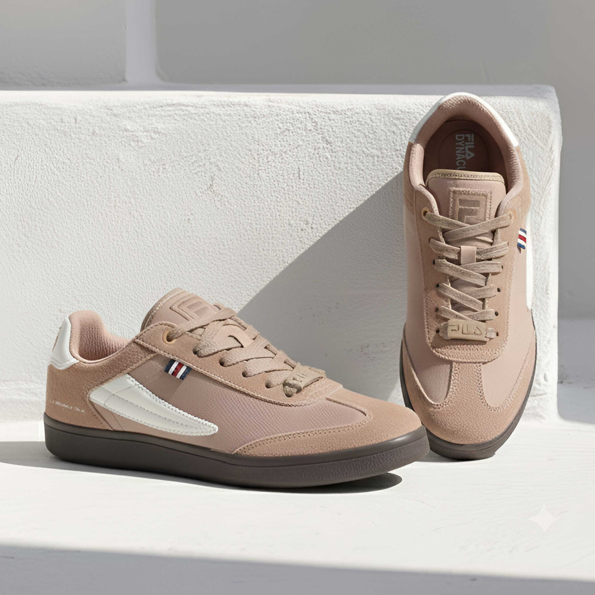 Fila Women Coffee Asher Textile Shoes