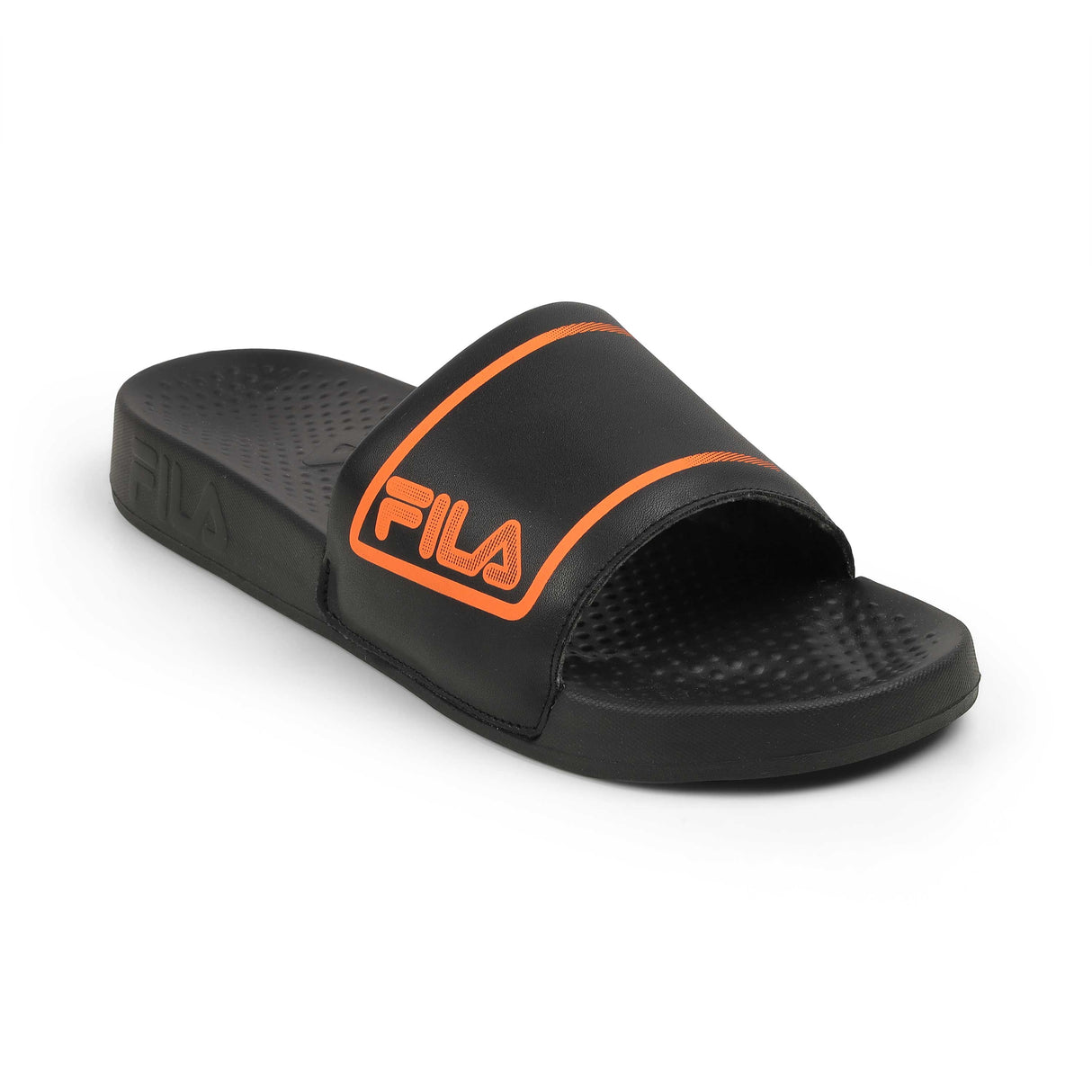 Fila Men Black Ammer Slides
