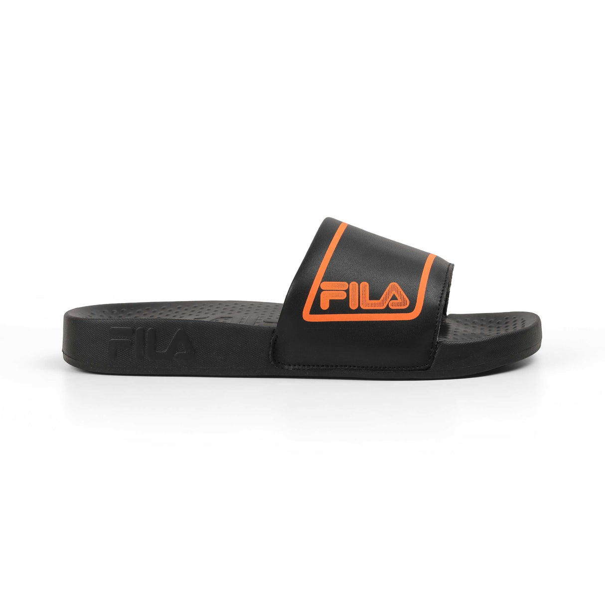 Fila Men Black Ammer Slides