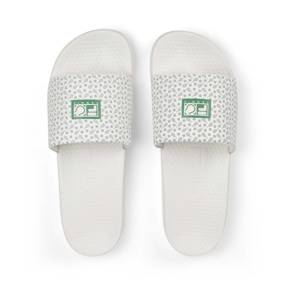 Fila Men Off White River Slides