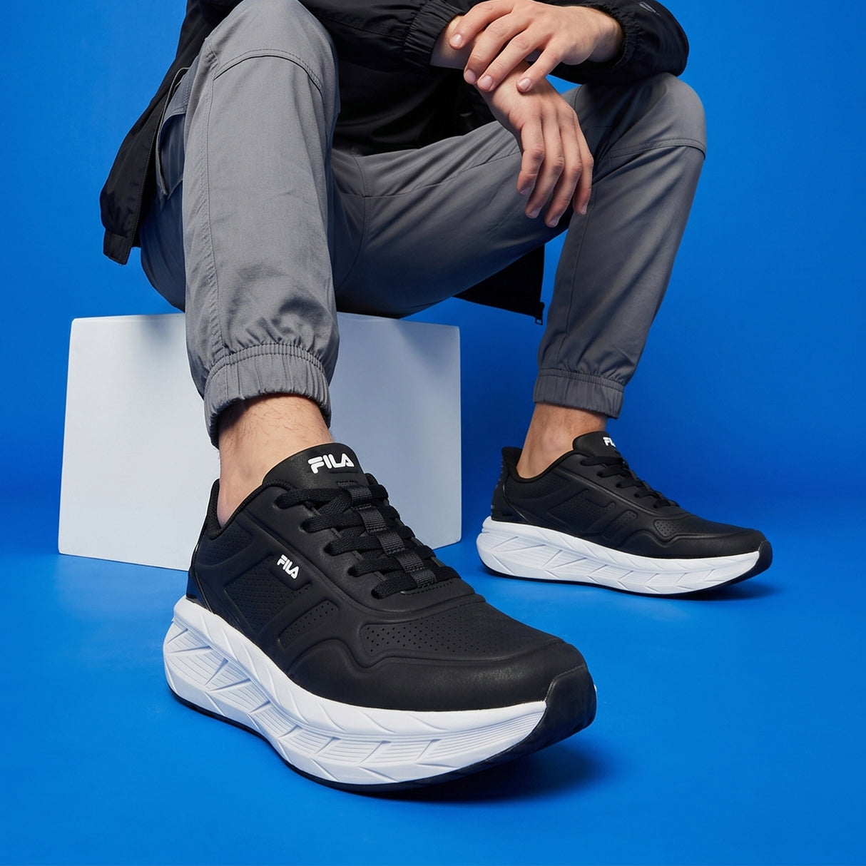 Fila Unisex Black Tammer Shoes