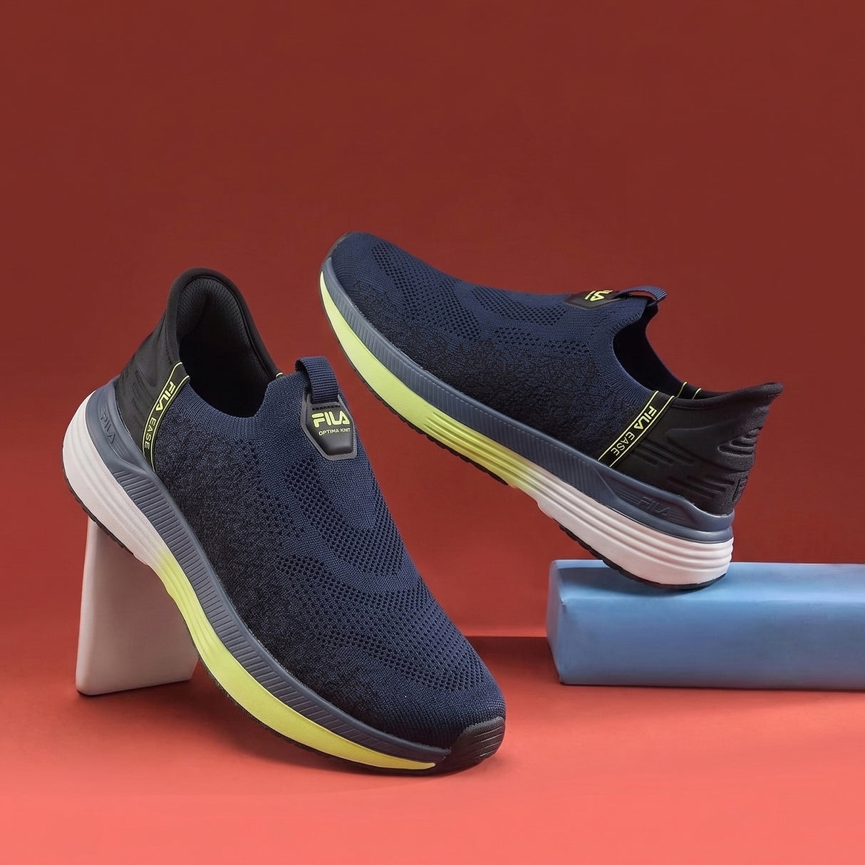 Fila Men Dusty Blue Milo Shoes