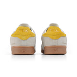 Fila Men White - Yellow Asher Suede Shoes