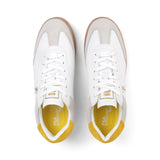 Fila Men White - Yellow Asher Suede Shoes