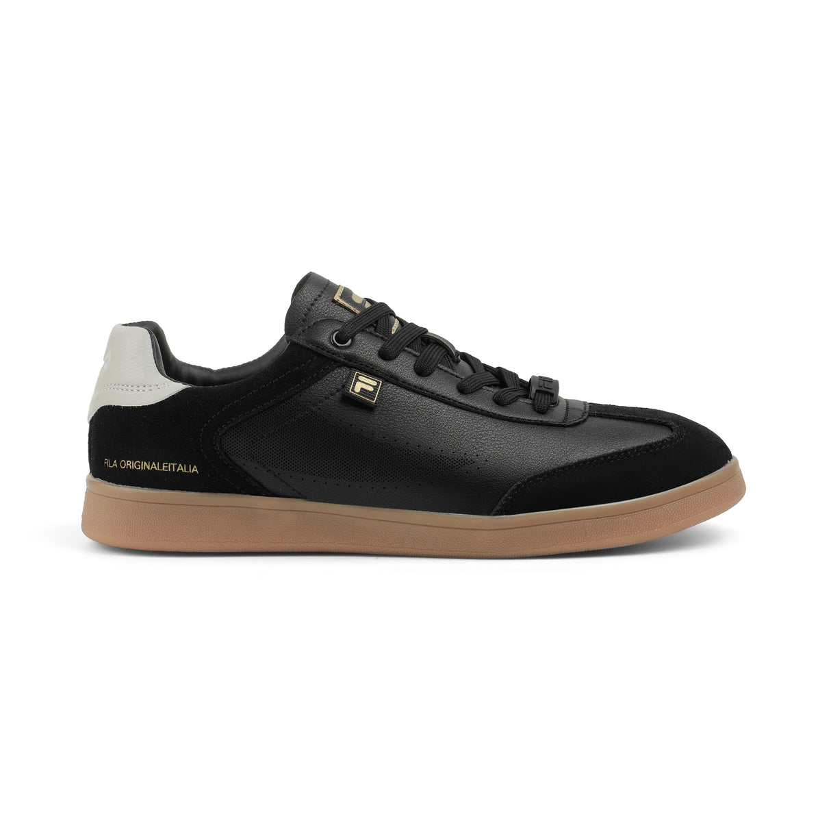 Fila Men Black-Grey Asher Suede Shoes