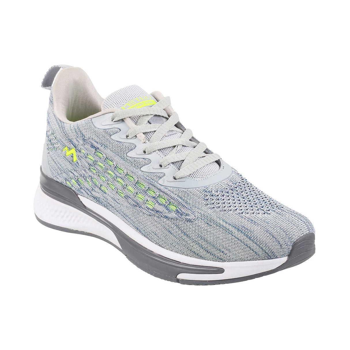 Metro Men Grey Sports Walking Shoes