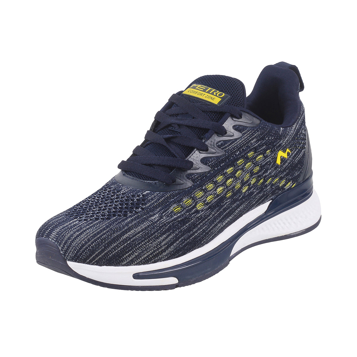 Metro Men Blue Sports Walking Shoes