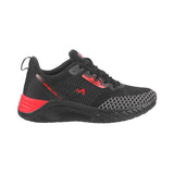 Metro Men Black Sports Walking Shoes