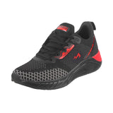 Metro Men Black Sports Walking Shoes