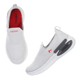 Metro Men Grey Sports Walking Shoes