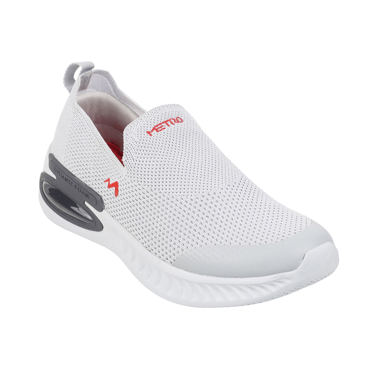 Metro Men Grey Sports Walking Shoes
