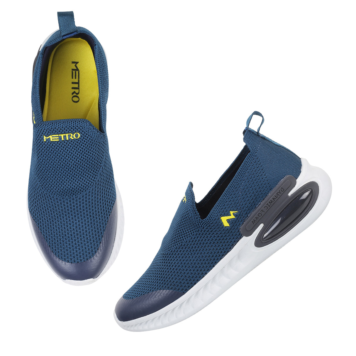 Metro Men Blue Sports Walking Shoes