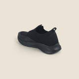 Metro Men Black Sports Walking Shoes