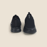 Metro Men Black Sports Walking Shoes