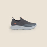 Metro Men Grey Sports Walking Shoes