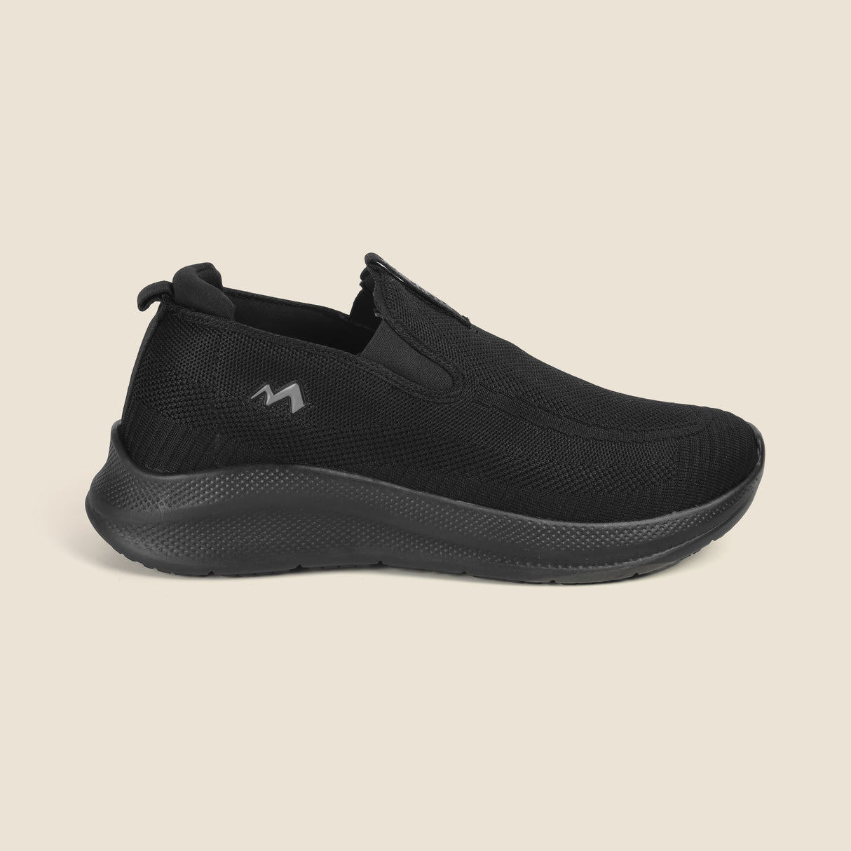 Metro Men Black Sports Walking Shoes