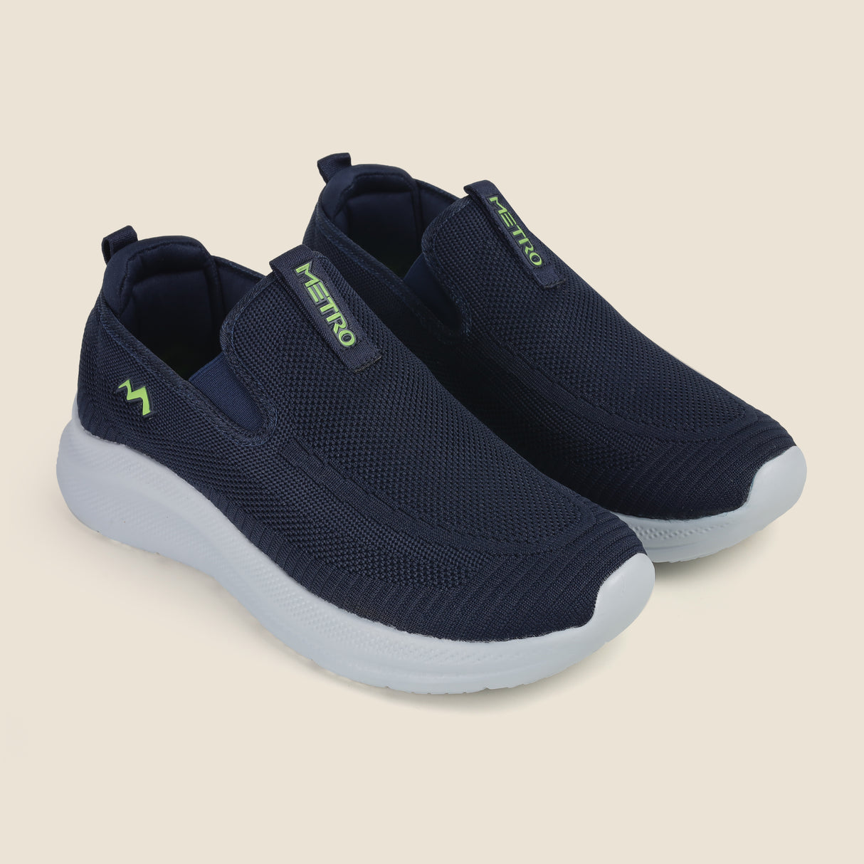 Metro Men Blue-navy Sports Walking Shoes