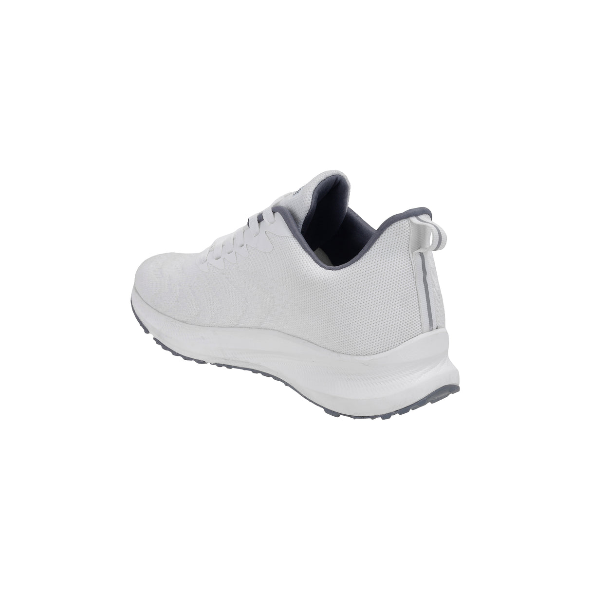 Mochi Men White Sports Walking Shoes