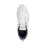 Mochi Men White Sports Walking Shoes