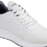 Mochi Men White Sports Walking Shoes