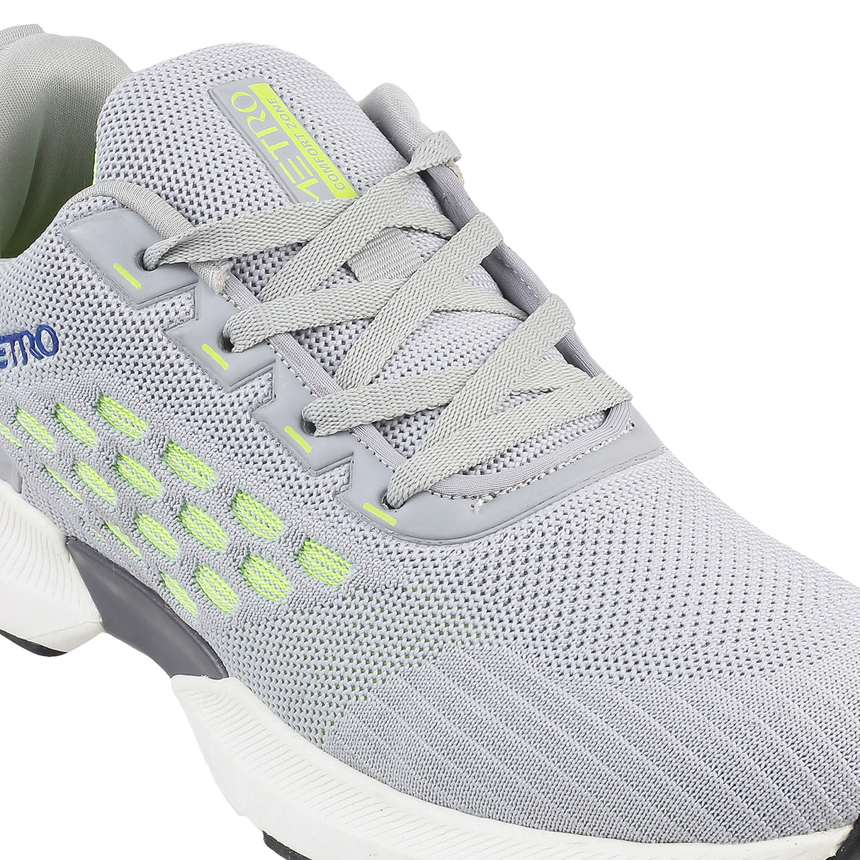 Metro Men Grey Sports Walking Shoes