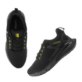 Metro Men Black Sports Walking Shoes