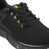 Metro Men Black Sports Walking Shoes