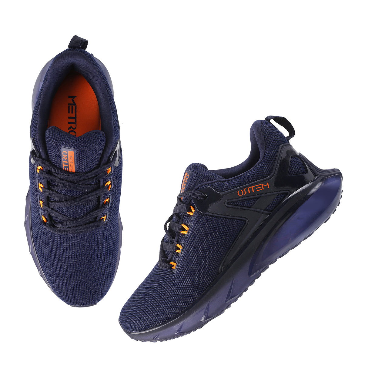 Metro Men Blue Sports Walking Shoes