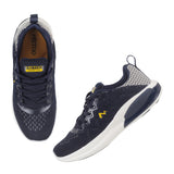Metro Men Black Sports Walking Shoes