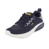 Metro Men Black Sports Walking Shoes