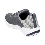 Metro Men Grey Sports Walking Shoes